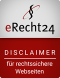 Disclaimer nach eRecht24